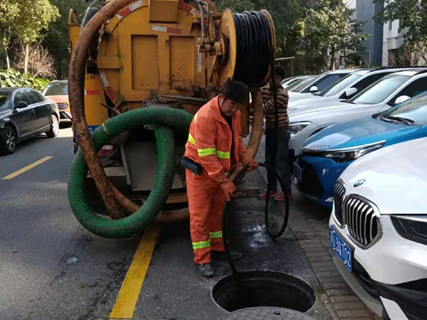 宁安排污管道清淤